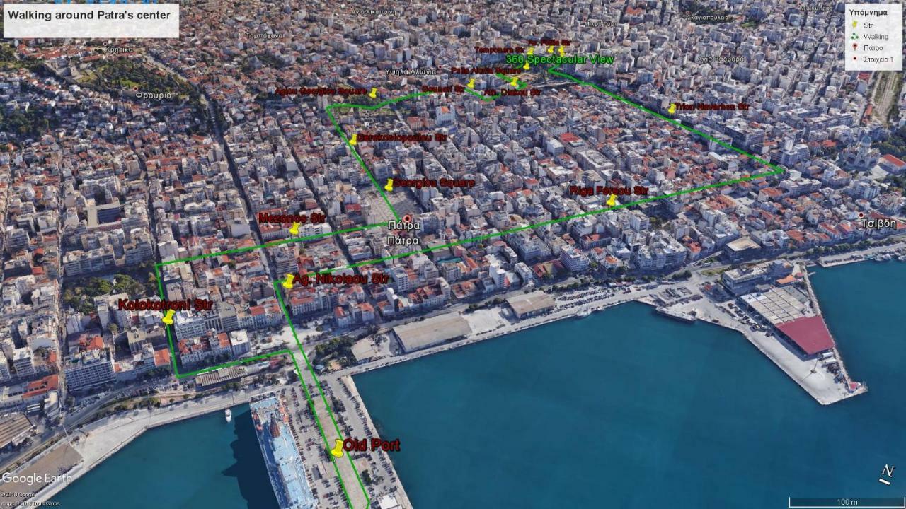 360 Spectacular View Apartment Patras Exterior photo
